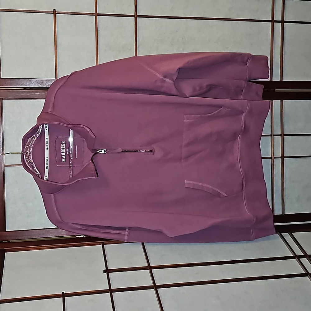 NWOT maurices 1/2 zip sweatshirt